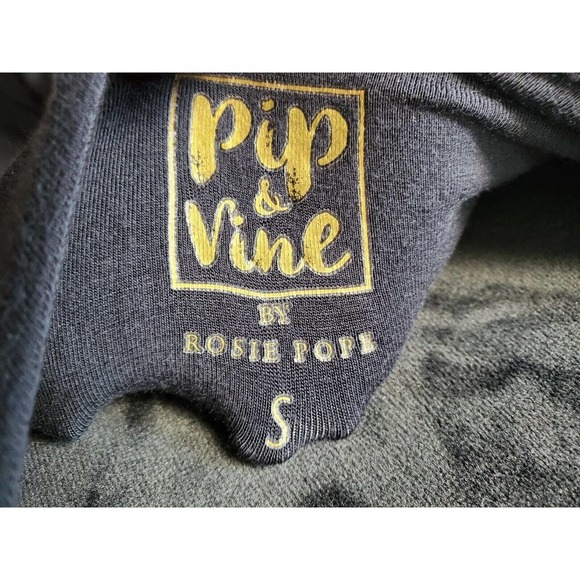 Pip & Vine Women's Blue Rayon Scoop Neck Sleeveless Knee Length Dress Size Small - Picture 8 of 11